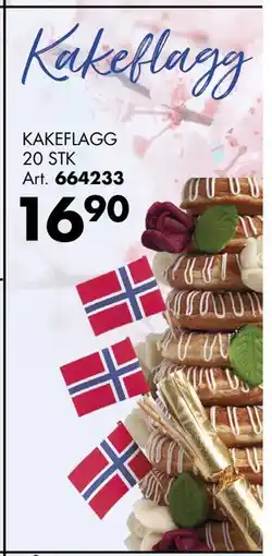 Sparkjøp Kakeflagg tilbud