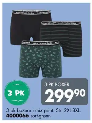 Sparkjøp 3 PK BOXER tilbud