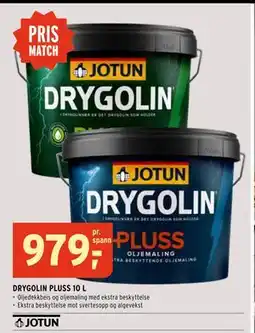 Montér DRYGOLIN PLUSS 10 L tilbud