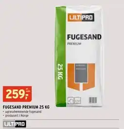 Montér FUGESAND PREMIUM 25 KG tilbud