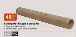 Montér PAPPRØR/STØPERØR 150x800 MM tilbud