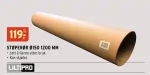 Montér STØPERØR Ø150 1200 MM tilbud
