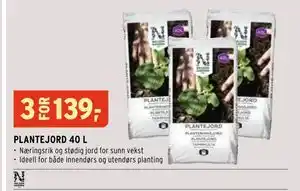 Montér PLANTEJORD 40 L tilbud