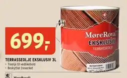 Montér TERRASSEOLJE EKSKLUSIV 3L tilbud