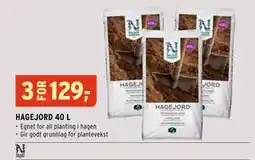 Montér HAGEJORD 40 L tilbud