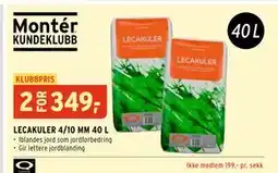 Montér LECAKULER 4/10 MM 40 L tilbud