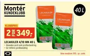 Montér LECAKULER 4/10 MM 40 L tilbud
