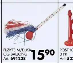 Sparkjøp FLØYTE M/DUSK OG BALLONG Art tilbud