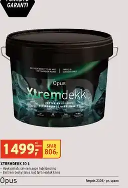 Montér XTREMDEKK 10 L tilbud