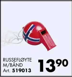 Sparkjøp RUSSEFLØYTE M/BÅND tilbud