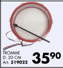 Sparkjøp TROMME D: 20 CM tilbud