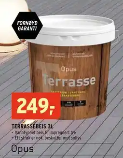 Montér TERRASSEBEIS 3L tilbud