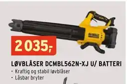 Montér LØVBLÅSER DCMBL562N-XJ U/ BATTERI tilbud