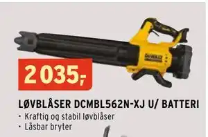 Montér LØVBLÅSER DCMBL562N-XJ U/ BATTERI tilbud