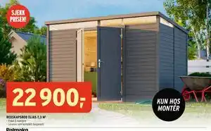 Montér REDSKAPSBOD ELIAS 7,3 M tilbud