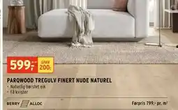 Montér PARQWOOD TREGULV FINERT NUDE NATUREL tilbud