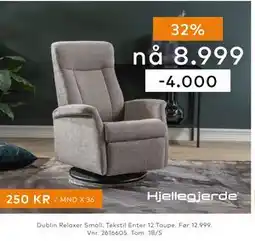 Skeidar Dublin Relaxer Small tilbud