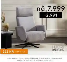 Skeidar Argo lenestol tilbud