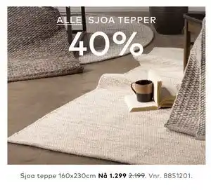 Skeidar Sjoa teppe tilbud