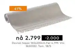 Skeidar Devron teppe tilbud