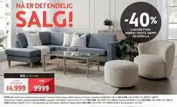 Bohus ETON HJØRNESOFA tilbud