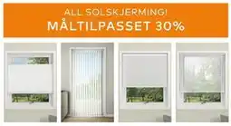 Skeidar ALL SOLSKJERMING! tilbud