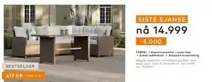 Skeidar Mågerø spisesofa tilbud