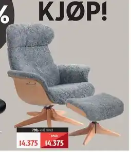 Bohus TIMEOUT hvilestol tilbud