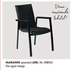 Bohus MARIANNE spisestol tilbud