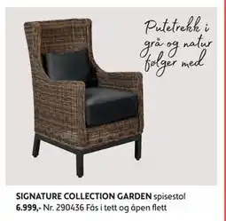 Bohus GARDEN spisestol tilbud