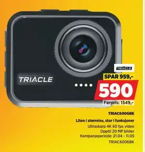 POWER TRIAC6006BK tilbud