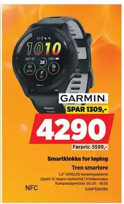 POWER Smartklokke for løping tilbud