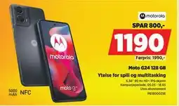 POWER Moto G24 128 GB tilbud