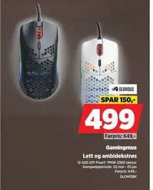 POWER Gamingmus tilbud