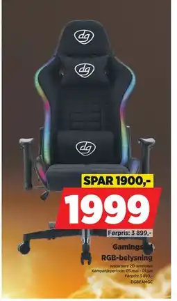 POWER Gamingstol tilbud