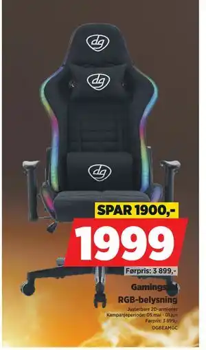 POWER Gamingstol tilbud