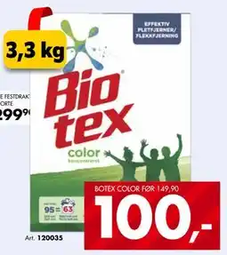 Sparkjøp BOTEX COLOR tilbud
