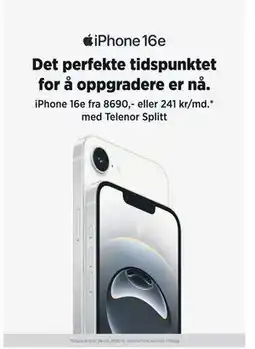 POWER iPhone 16e tilbud