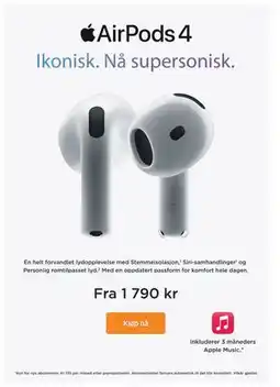 POWER AirPods 4 tilbud