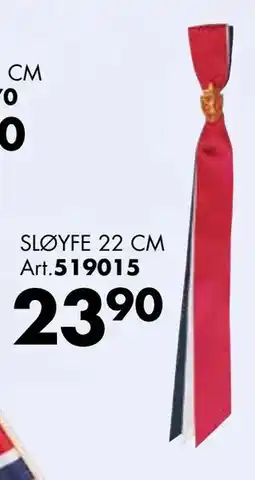 Sparkjøp SLØYFE 22 CM tilbud