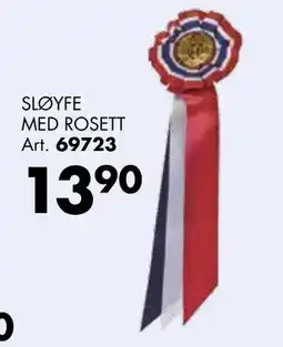 Sparkjøp SLØYFE MED ROSETT tilbud
