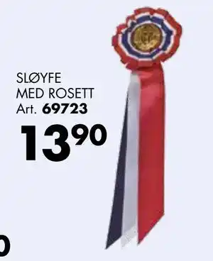 Sparkjøp SLØYFE MED ROSETT tilbud