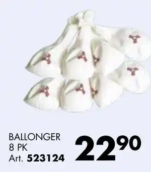 Sparkjøp BALLONGER 8 PK tilbud