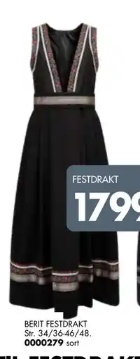 Sparkjøp BERIT FESTDRAKT tilbud