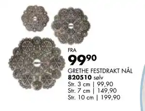 Sparkjøp GRETHE FESTDRAKT NÅL tilbud