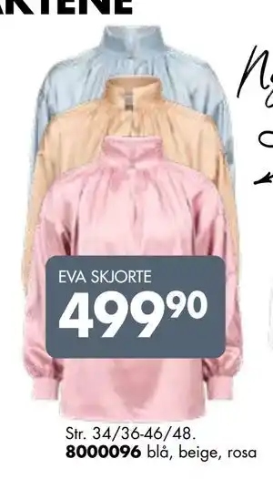Sparkjøp EVA SKJORTE tilbud