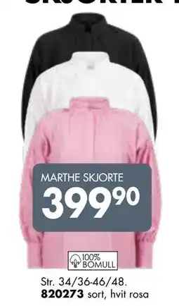 Sparkjøp MARTHE SKJORTE tilbud