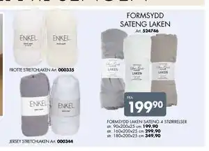 Sparkjøp FORMSYDD SATENG LAKEN tilbud