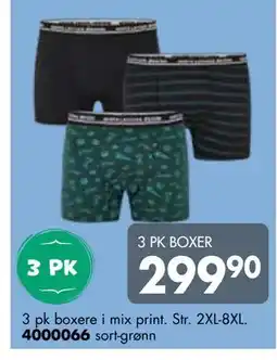 Sparkjøp 3 PK BOXER tilbud
