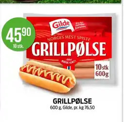 Kiwi GRILLPØLSE tilbud